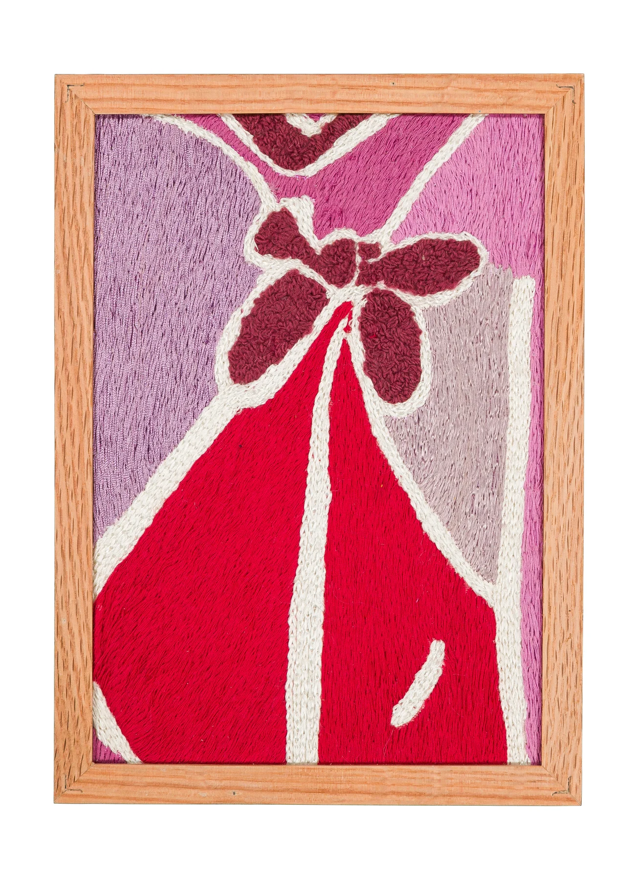Mères Souveraines - embroidery 4, 2025. embroidery by hand on cotton. 17 x 24 cm. Margaux Derhy