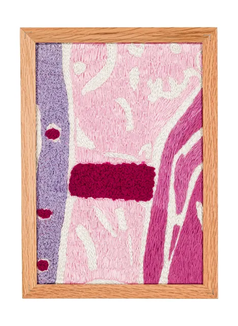 Mères Souveraines - embroidery 1, 2025. embroidery by hand on cotton. Margaux Derhy