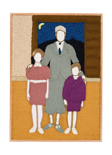 Archives de la tendresse masculine - En toute occasion 2, 2026. Sfiffa embroidered by hand on cotton. Margaux Derhy